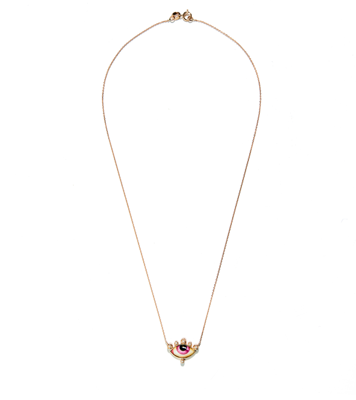 Lito Russe Petit Rose diamond necklace